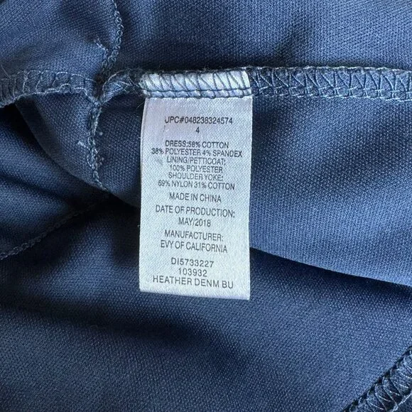 TUTU’S & TAMBOURINES Woodland Creatures Dress Girls 7 Blue Bunny Rabbit Unicorns - Picture 8 of 8